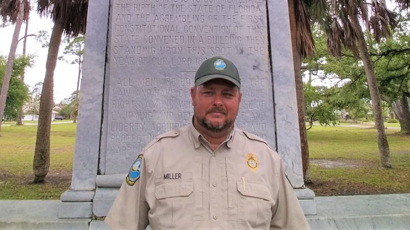 Park Manager Aaron Miller