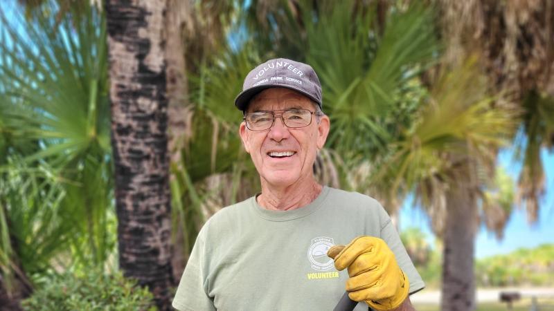 Volunteer John Thayer