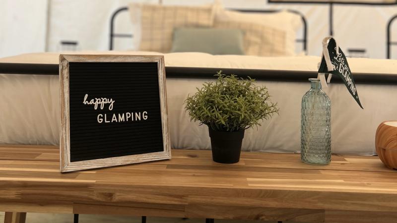 Glamping at Oscar Scherer State Park