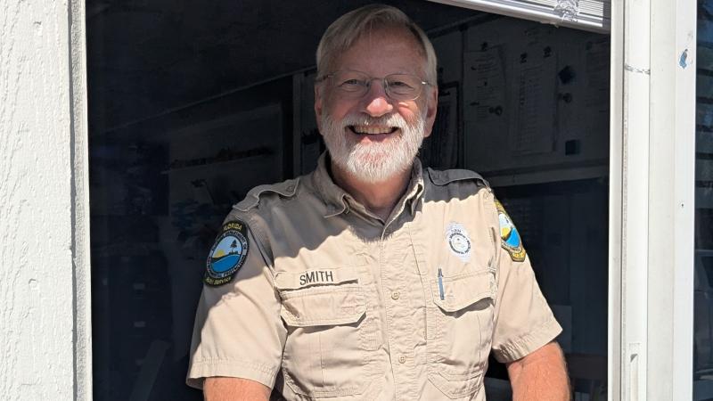 Don Smith smiling.