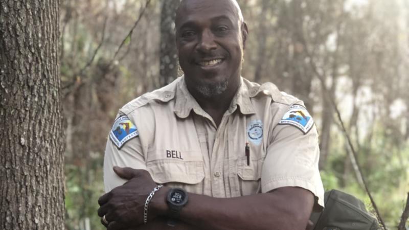 Park Ranger Ernest Bell.