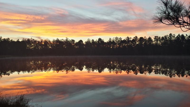 Lake Manatee at Sunset