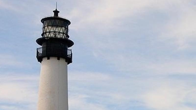 A view of the lighthouse.