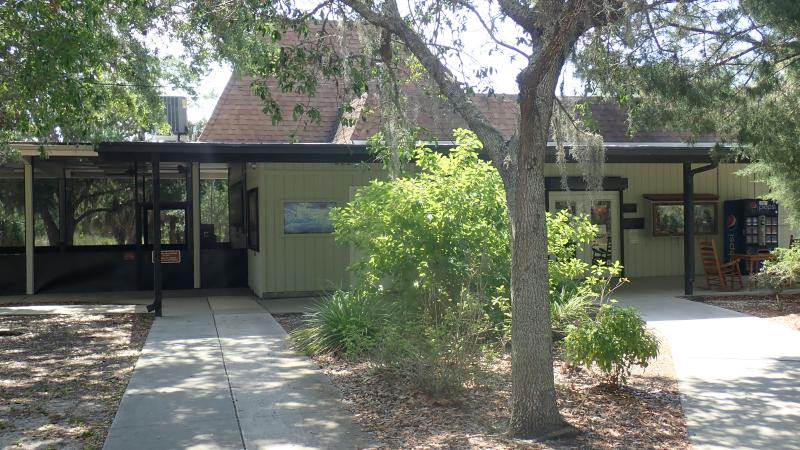 The Nature Center at Oscar Scherer State Park.