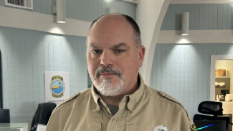 Patrick Hedger in a room.