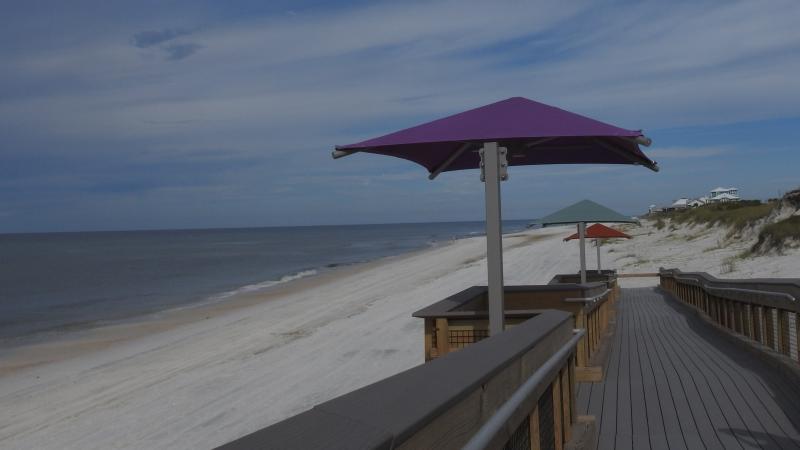 The beach at William J. "Billie Joe" Rish Recreation Area.