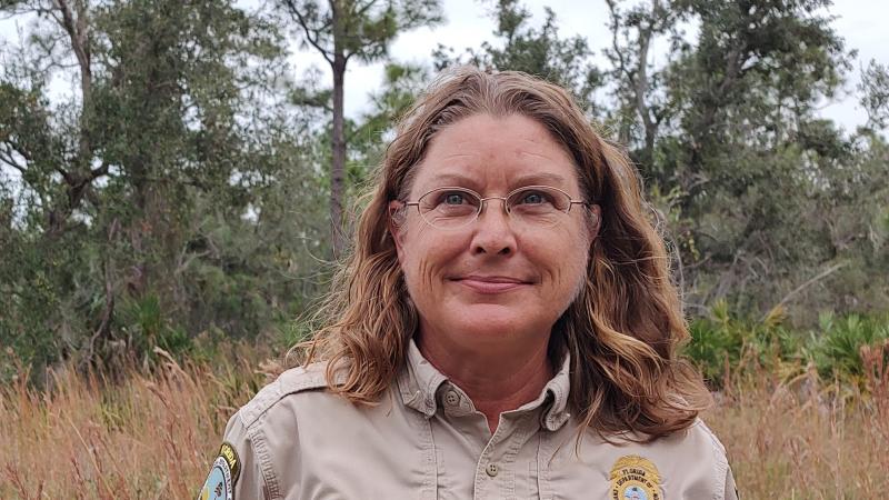 Nicole Ross, manager at Charlotte Harbor Preserve State Park.