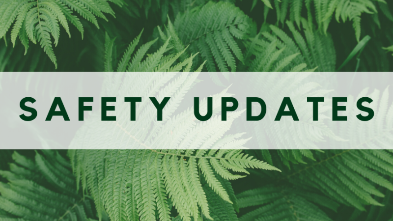 Safety Updates