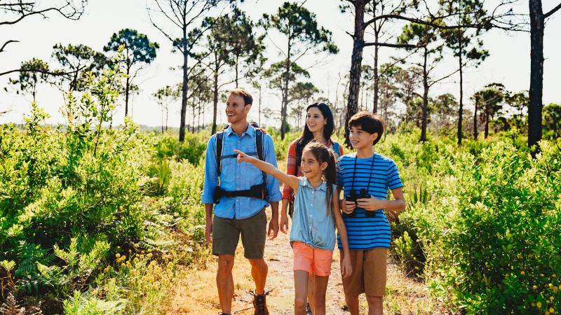 Family Time at Savannas Preserve state Park.