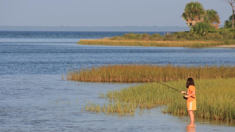 Fishing at St. Joe