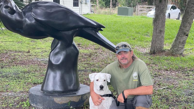 Pet friendly camping on Kissimmee Prairie Preserve State Park