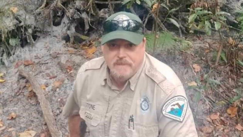 Park Ranger Jay Stone smiling at the camera