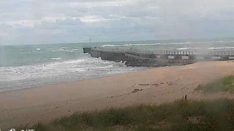 A view of the jetty.