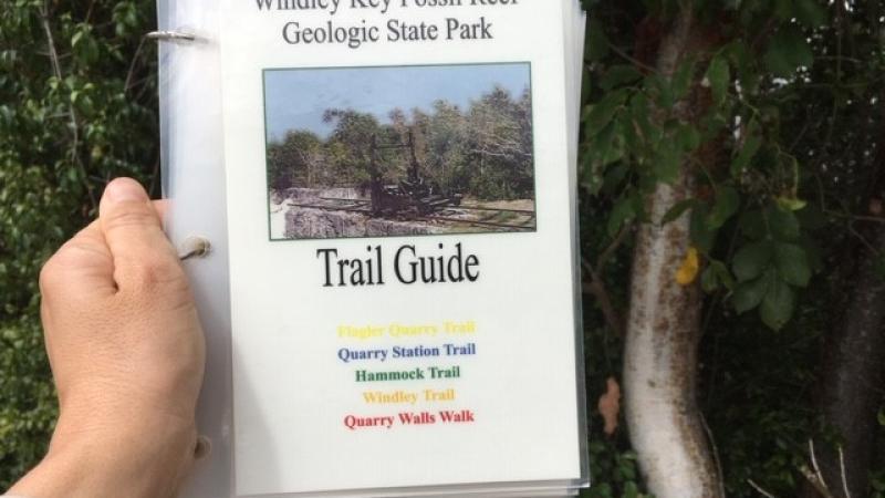 Trail guide for Windley Key