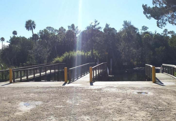 Boat Landing at Econfina River State Park