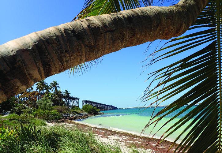 View of CCC Bridge at Bahia Honda