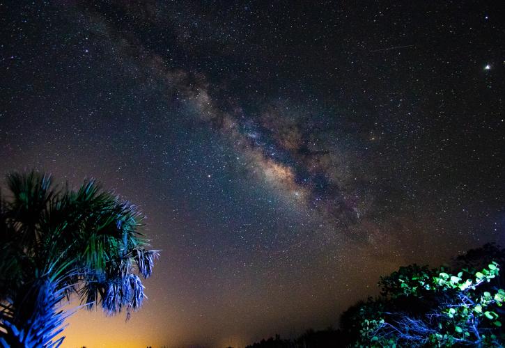 View of the Milky way