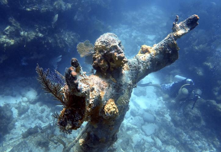 Underwater Statue