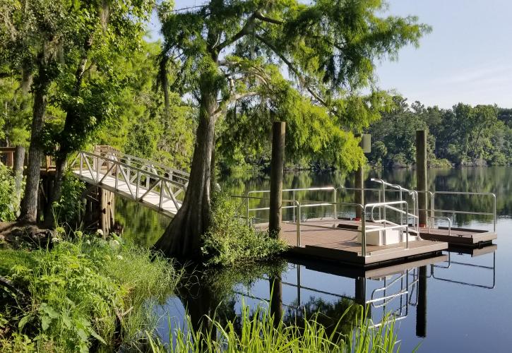 Dock at Dunns Creek