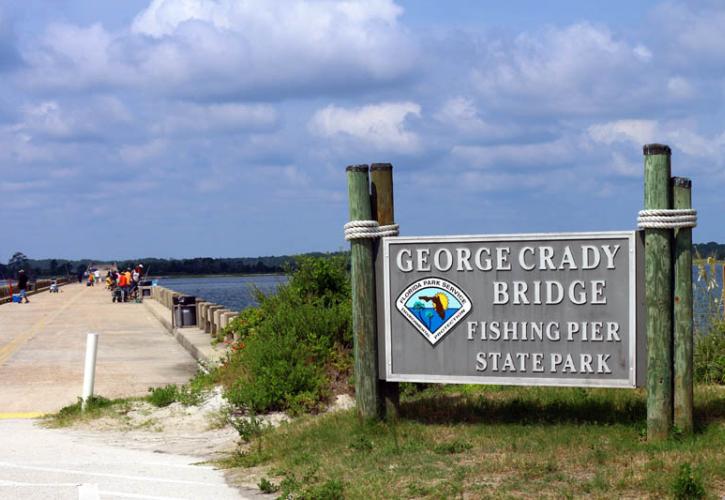 George Crady Bridge Sign