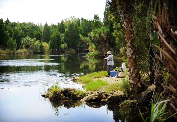 Fishing on the Crystal River