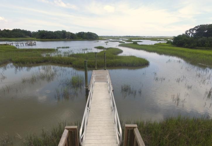 Dock at Fort Mose