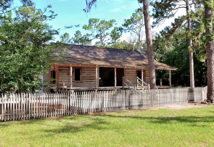 Cracker House at Forest Capital Museum State Park