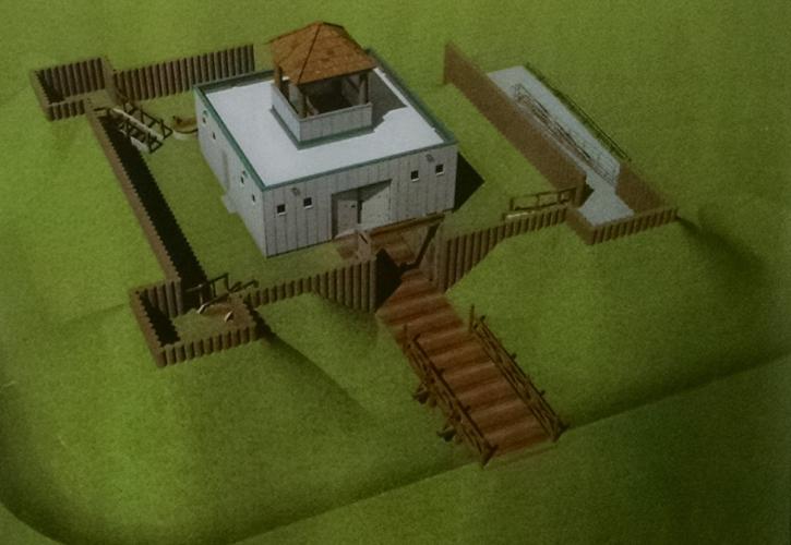Fort Model of Fort Mose