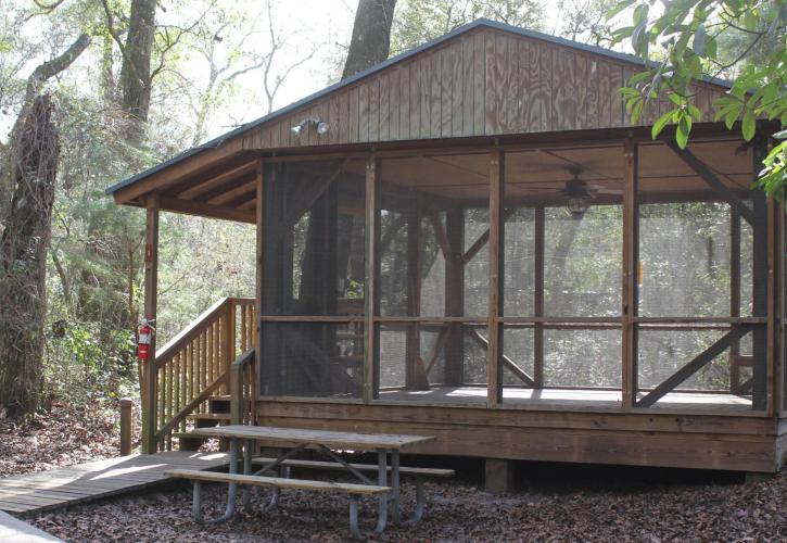 Suwannee River Wilderness Platform