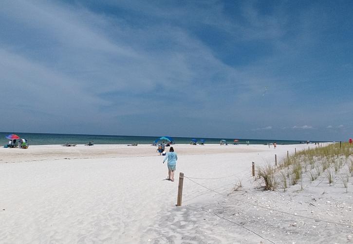 The beach at TH Stone Memorial St. Joseph Peninsula State Park.