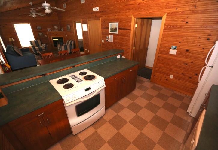 Lake Louisa Cabin Kitchen