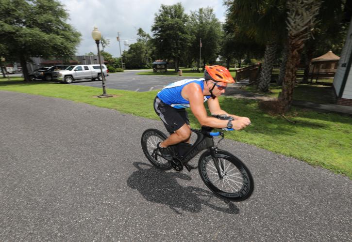 Nature Coast State Trail Bicycler