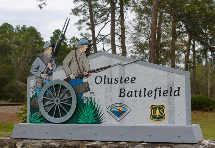 Olustee Battlefield New Sign