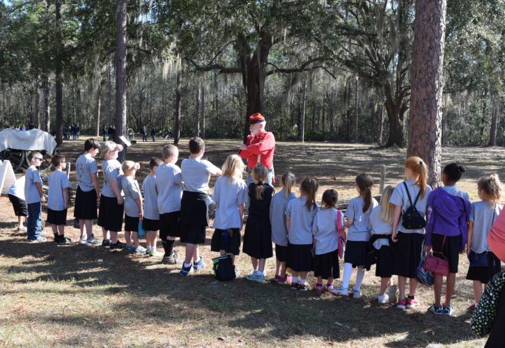 Olustee Battlefield  School Day 