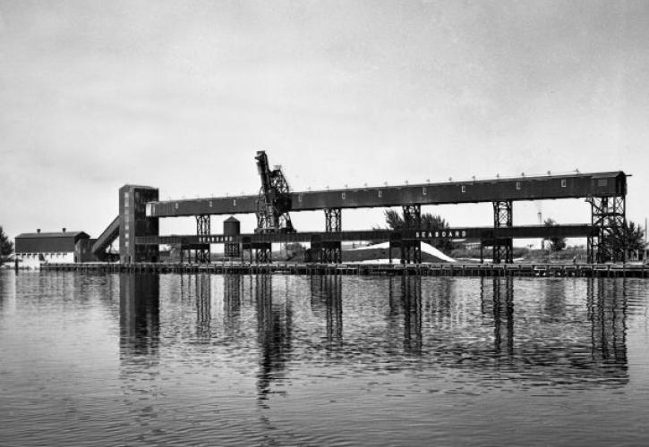 One of Seaboard Air Line's three phosphate elevators 1940s