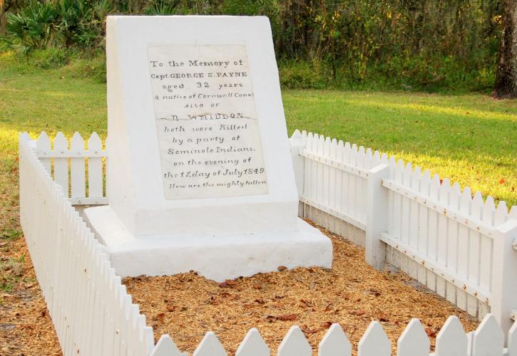 Paynes Creek Historic Whiddon Monument