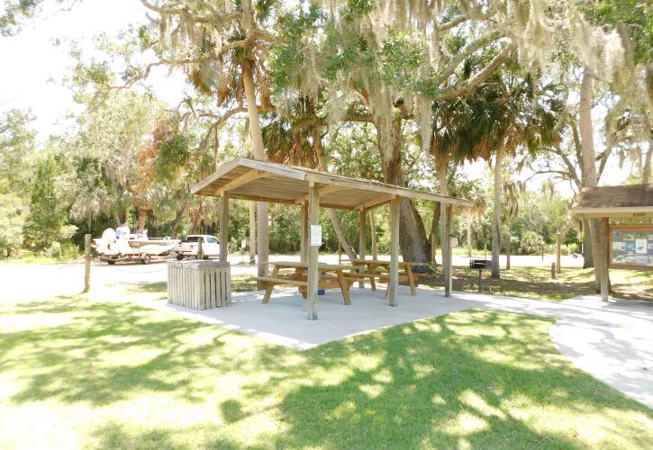 Picnic Pavillion at Econfina River