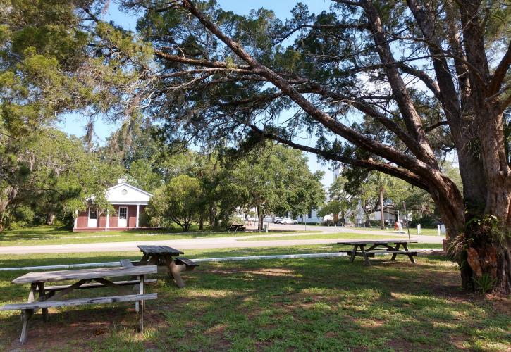 Picnic Area at John Gorrie Museum State Park