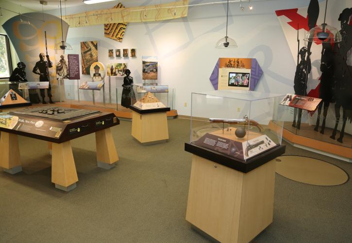 Exhibit at Fort Mose
