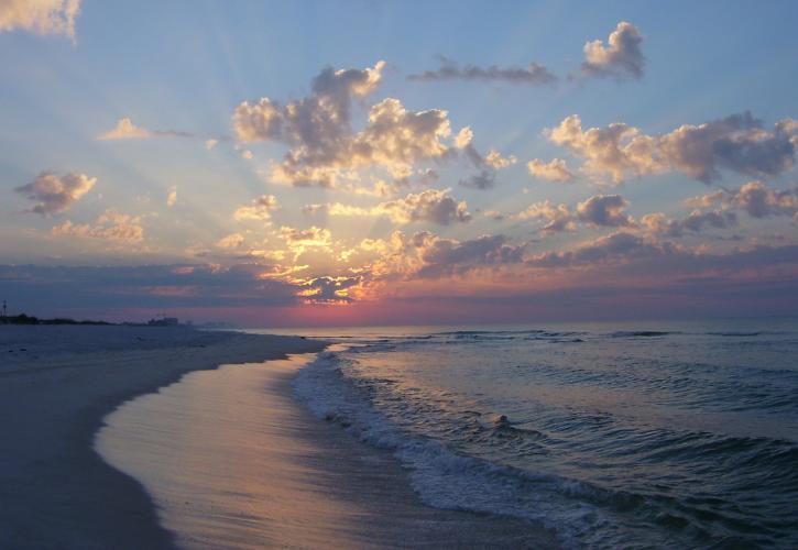 Sunset at Henderson Beach