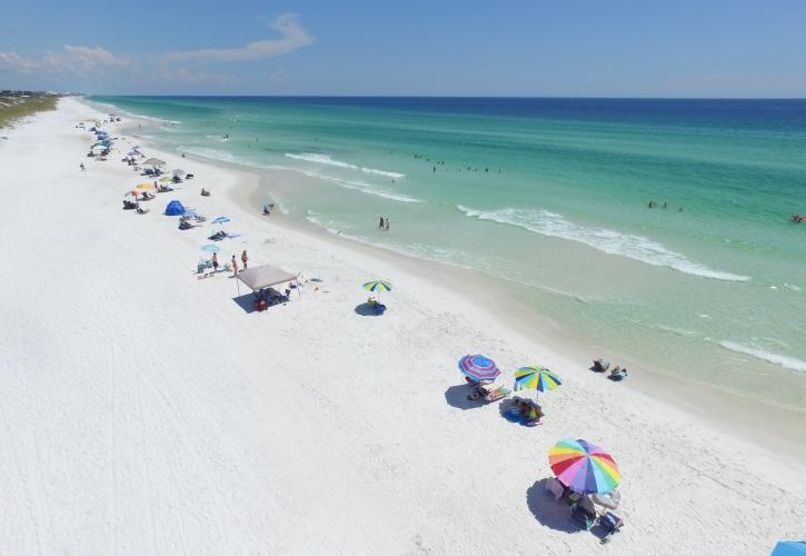 Topsail Hill Preserve Beach View