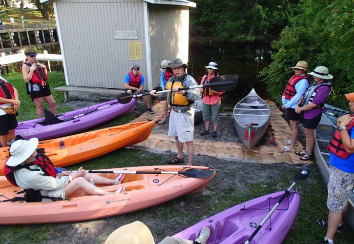 Canoe Tour at Lake Griffin