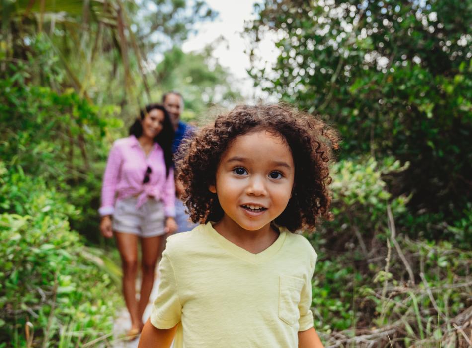 Family Hiking at JD