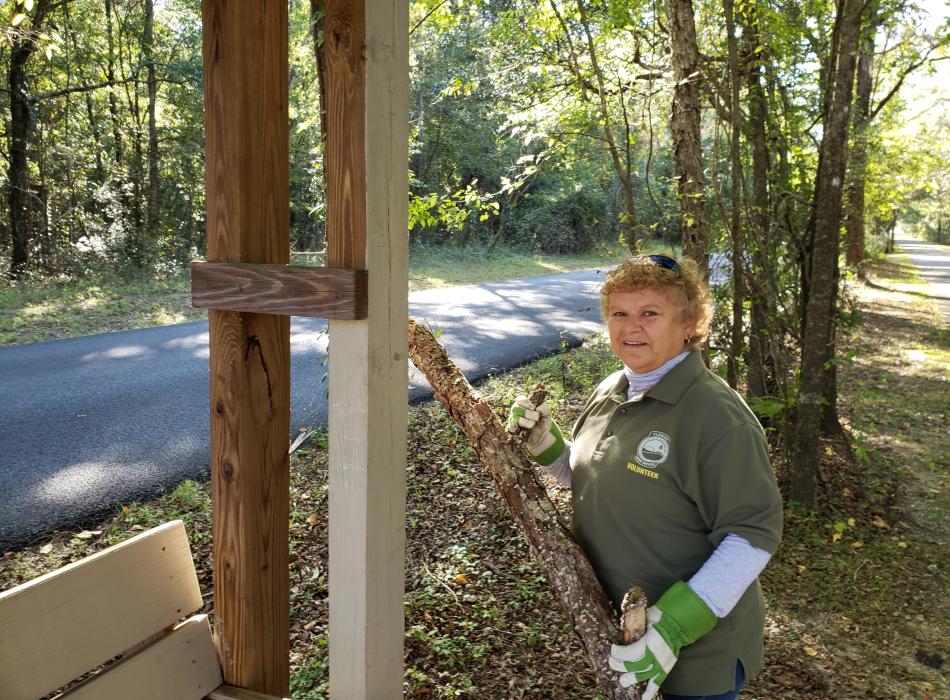 Volunteer Nancy Guzman