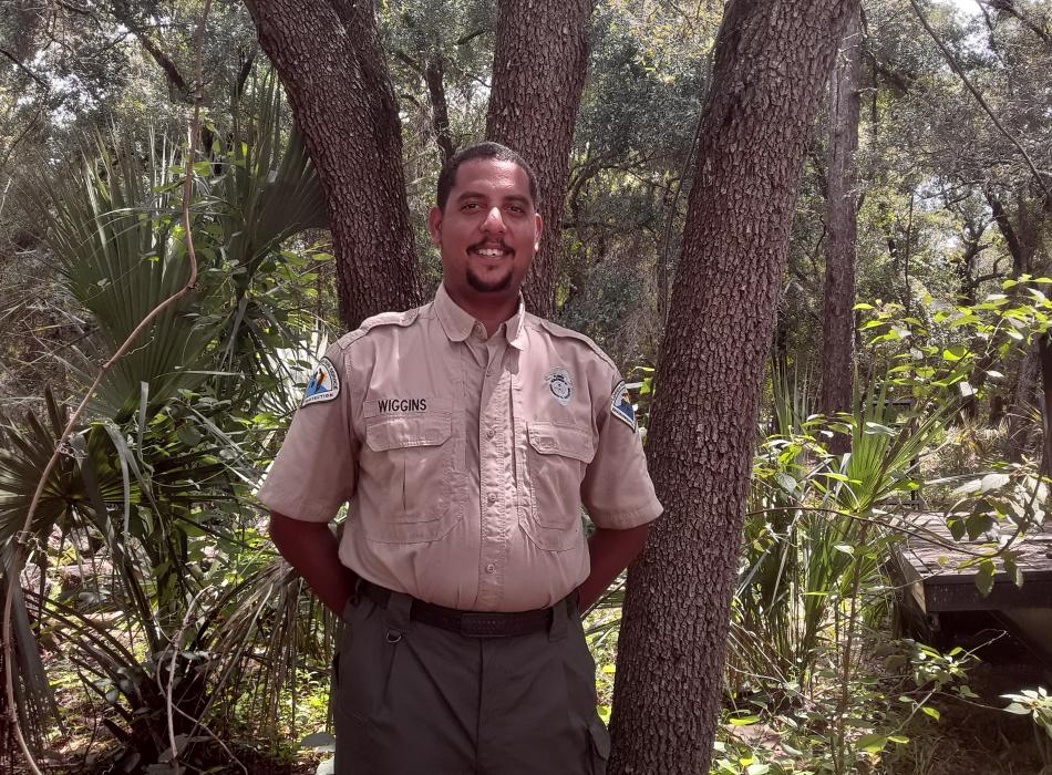 Wekiwa Staff Nick Wiggins smiling for a photo