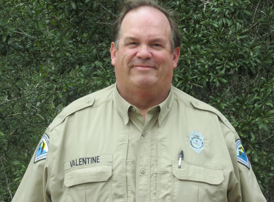 Park Ranger Smiling at the camera