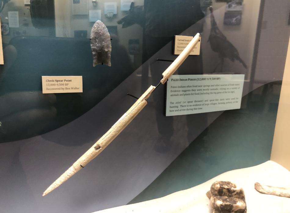 Clovis and Ivory Shaft